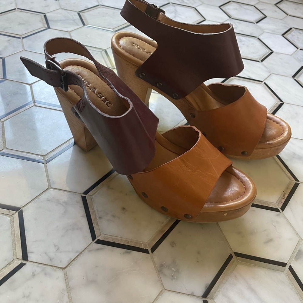Gorgeous Trask sandals. Worn once.